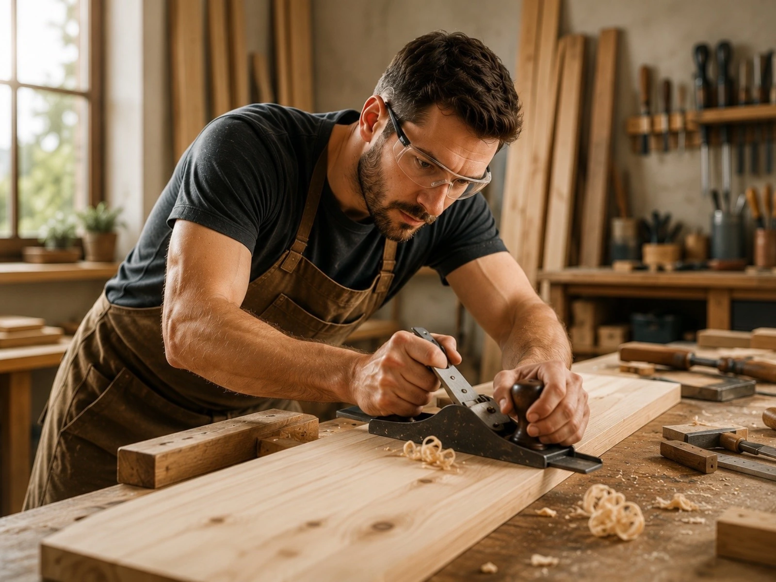 Atelier de menuiserie